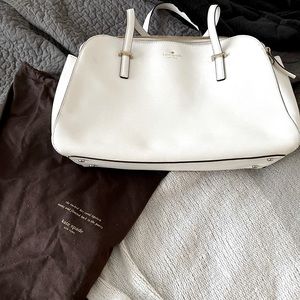 White Kate Spade Purse